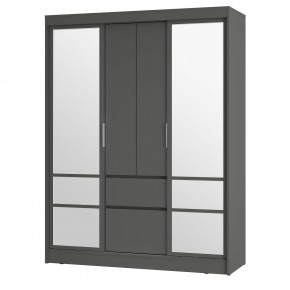 Спальня Симпл (графит) модульная в Кургане - kurgan.mebel24.online | фото 44