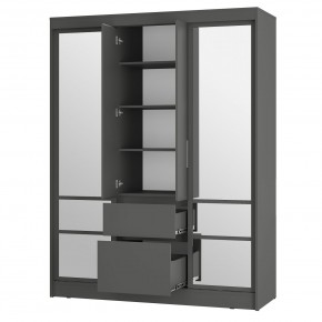 Спальня Симпл (графит) модульная в Кургане - kurgan.mebel24.online | фото 46