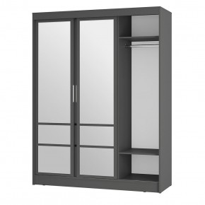 Спальня Симпл (графит) модульная в Кургане - kurgan.mebel24.online | фото 48