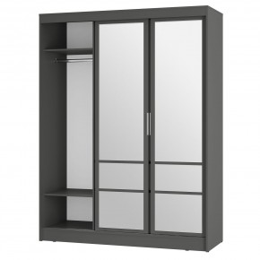 Спальня Симпл (графит) модульная в Кургане - kurgan.mebel24.online | фото 50