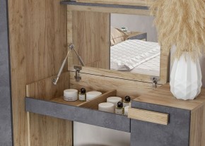 Спальня ТЕСС (Дуб крафт золотой/Пепельный светлый) в Кургане - kurgan.mebel24.online | фото 4