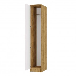 Спальный гарнитур Евро (модульный) Крафт/Белый в Кургане - kurgan.mebel24.online | фото 20