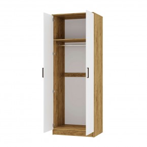 Спальный гарнитур Евро (модульный) Крафт/Белый в Кургане - kurgan.mebel24.online | фото 6