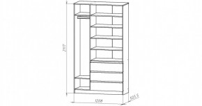 НИЦЦА Спальный гарнитур (модульный) в Кургане - kurgan.mebel24.online | фото 7
