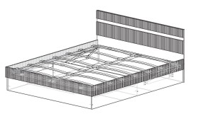 ОЛИВИЯ Спальный гарнитур МДФ (модульный) в Кургане - kurgan.mebel24.online | фото 6