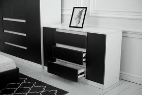 Спальный гарнитур Парус (Белый/Графит) модульный в Кургане - kurgan.mebel24.online | фото 27