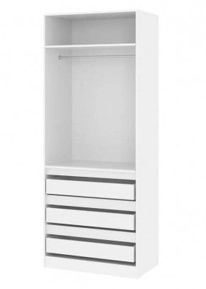 Спальный гарнитур Парус (Белый/Графит) модульный в Кургане - kurgan.mebel24.online | фото 8
