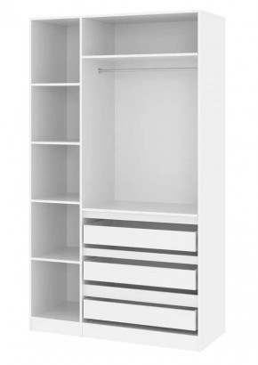 Спальный гарнитур Парус (Белый/Вотан) 1400 (Вариант-2) в Кургане - kurgan.mebel24.online | фото 11