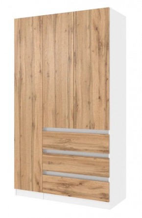 Спальный гарнитур Парус (Белый/Вотан) 1400 (Вариант-2) в Кургане - kurgan.mebel24.online | фото 6