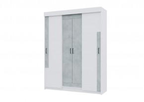 Спальный гарнитур VICTOR (модульный) Белый-Бетон в Кургане - kurgan.mebel24.online | фото 13