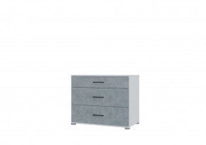 Спальный гарнитур VICTOR (модульный) Белый-Бетон в Кургане - kurgan.mebel24.online | фото 4