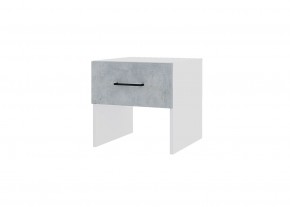 Спальный гарнитур VICTOR (модульный) Белый-Бетон в Кургане - kurgan.mebel24.online | фото 5