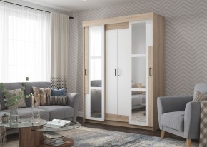 Спальный гарнитур VICTOR (модульный) Сонома-Белый в Кургане - kurgan.mebel24.online | фото 14