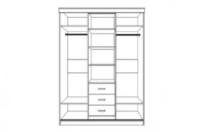 Спальный гарнитур Юнона (модульный) в Кургане - kurgan.mebel24.online | фото 9