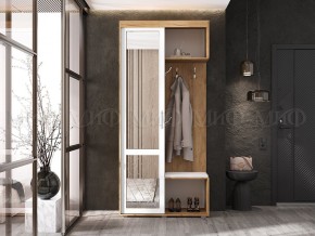 СТЕЛЛА-1 Прихожая (ЛДСП) дуб крафт/белый в Кургане - kurgan.mebel24.online | фото