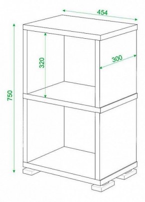 Стеллаж Домино СБ-15/2 в Кургане - kurgan.mebel24.online | фото 2