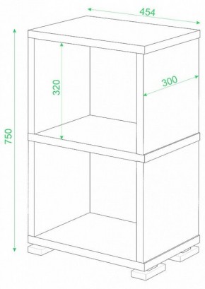 Стеллаж-колонка Домино СБ-15/2 в Кургане - kurgan.mebel24.online | фото 2