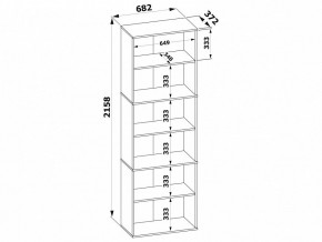 Стеллаж ШУ-30 в Кургане - kurgan.mebel24.online | фото 3
