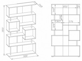 Стеллаж СТ-2 в Кургане - kurgan.mebel24.online | фото 2