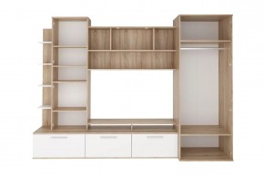 Стенка Денвер (СТЛ.151.01) Дуб сонома/Белый в Кургане - kurgan.mebel24.online | фото 2