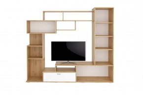 Стенка Диско (СТЛ.150.01) Дуб дикий/Белый в Кургане - kurgan.mebel24.online | фото 2