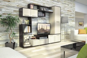 Стенка Диско (СТЛ.150.01) Дуб феррара/Дуб кремона в Кургане - kurgan.mebel24.online | фото 2