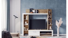 Стенка для гостиной Касэль в Кургане - kurgan.mebel24.online | фото 3
