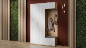 Стенка для прихожей Хилтон №4 в Кургане - kurgan.mebel24.online | фото 2