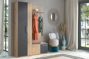 Стенка для прихожей Итон в Кургане - kurgan.mebel24.online | фото 2