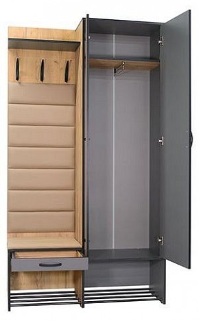 Стенка для прихожей Ольга Лофт 4 в Кургане - kurgan.mebel24.online | фото 2
