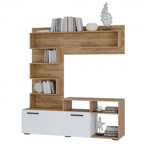 Гостиная Евро (крафт/белый) в Кургане - kurgan.mebel24.online | фото 3