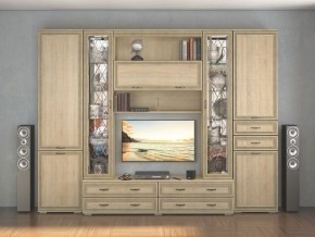 Стенка Ливорно дуб сонома в Кургане - kurgan.mebel24.online | фото 1
