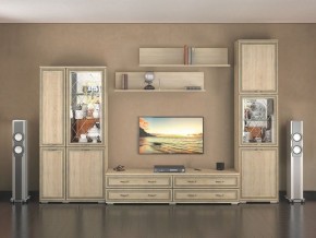 Стенка Ливорно дуб сонома в Кургане - kurgan.mebel24.online | фото 2