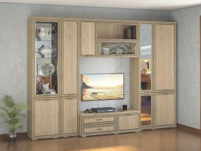 Стенка Ливорно дуб сонома в Кургане - kurgan.mebel24.online | фото 3