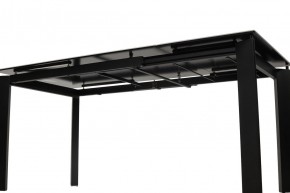 Стол CORNER 120 MATTE STATUARIO Белый мрамор матовый керамика, стекло/ черный каркас, ®DISAUR в Кургане - kurgan.mebel24.online | фото 9