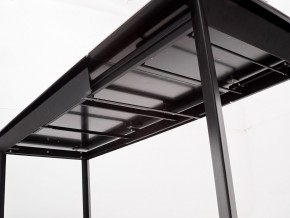 Стол CREMONA 140 MATTE STATUARIO Белый мрамор матовый, керамика/ черный каркас, ®DISAUR в Кургане - kurgan.mebel24.online | фото 7