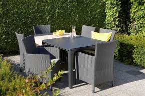 Стол Футура (Futura) графит в Кургане - kurgan.mebel24.online | фото 2