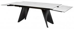 Стол IVAR 200 MARBLES KL-99 Белый мрамор, итальянская керамика, ®DISAUR в Кургане - kurgan.mebel24.online | фото 5