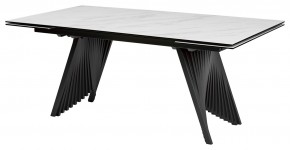 Стол IVAR 200 MARBLES KL-99 Белый мрамор, итальянская керамика, ®DISAUR в Кургане - kurgan.mebel24.online | фото 6