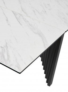 Стол IVAR 200 MARBLES KL-99 Белый мрамор, итальянская керамика, ®DISAUR в Кургане - kurgan.mebel24.online | фото 8