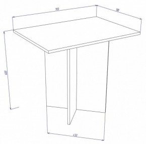 Стол журнальный Cross СЖ4 в Кургане - kurgan.mebel24.online | фото 3