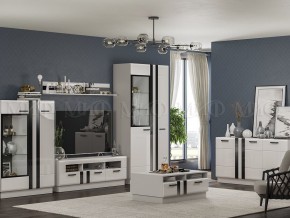 МАГНОЛИЯ Стол журнальный (Белый глянец/Белый) в Кургане - kurgan.mebel24.online | фото 3