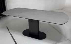 Стол KAI 140 TL-58 поворотная система раскладки, испанская керамика / Темно-серый / Черный, ®DISAUR в Кургане - kurgan.mebel24.online | фото 4