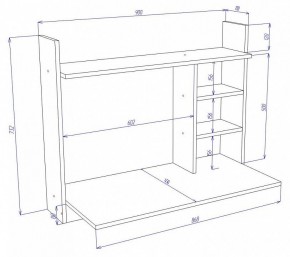 Стол компьютерный Cross СтТ4 в Кургане - kurgan.mebel24.online | фото 3