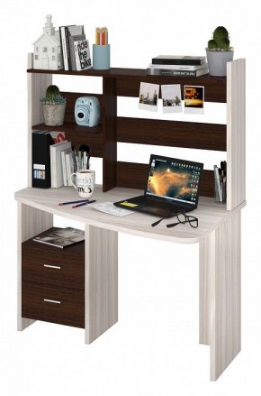Стол компьютерный Домино Лайт СКЛ-Крл 120+НКЛ-120 в Кургане - kurgan.mebel24.online | фото 2