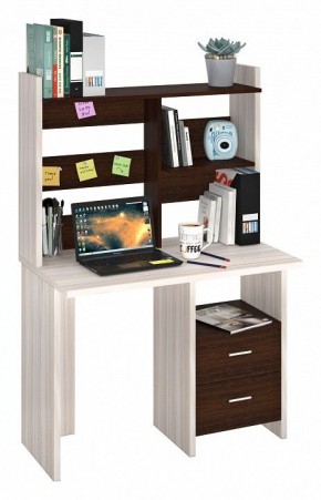 Стол компьютерный Домино Лайт СКЛ-Прям100+НКЛ-100 в Кургане - kurgan.mebel24.online | фото 2