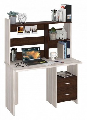 Стол компьютерный Домино Лайт СКЛ-Прям120+НКЛ-120 в Кургане - kurgan.mebel24.online | фото 2