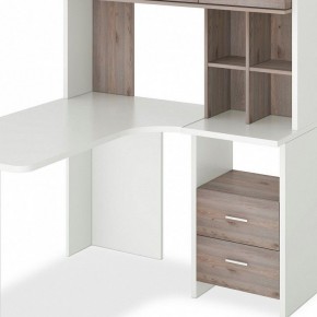 Стол компьютерный Домино Лайт СКЛ-Угл130+НКЛХ120 в Кургане - kurgan.mebel24.online | фото 4