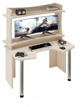 Стол компьютерный Домино Lite СКЛ-Игр140+НКИЛ140ВЛ в Кургане - kurgan.mebel24.online | фото 2