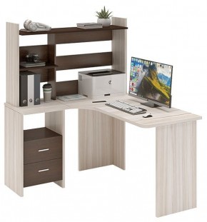 Стол компьютерный Домино Lite СКЛ-Угл130+НКЛ-120 в Кургане - kurgan.mebel24.online | фото 2